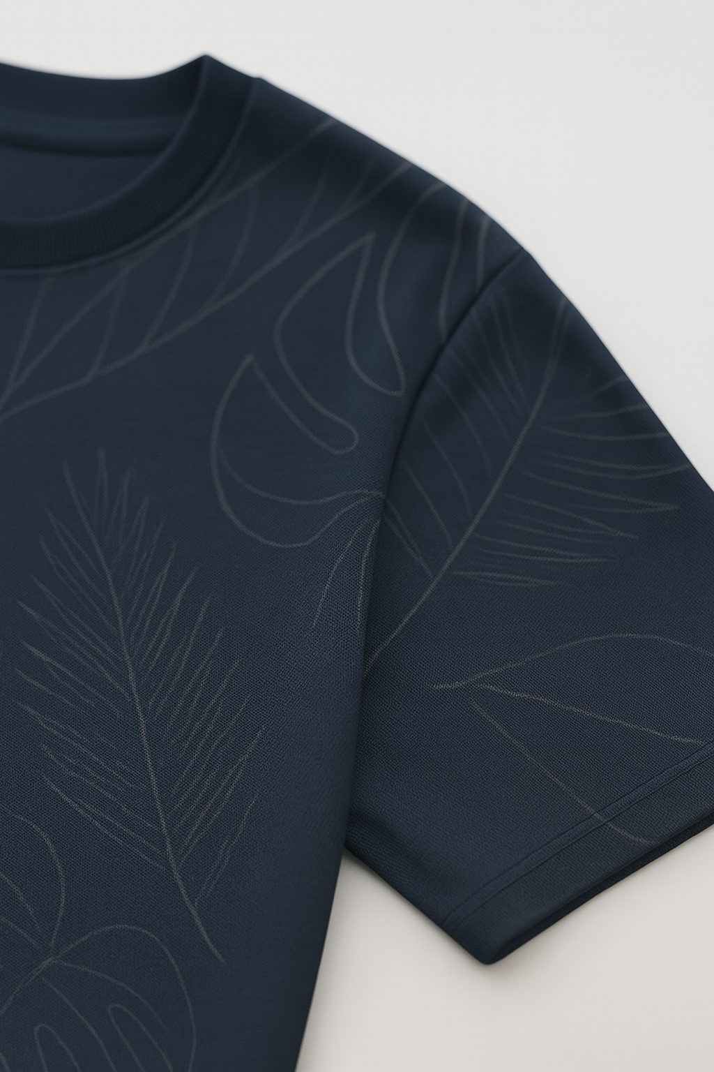 All Over Leaf Oversized T-shirt