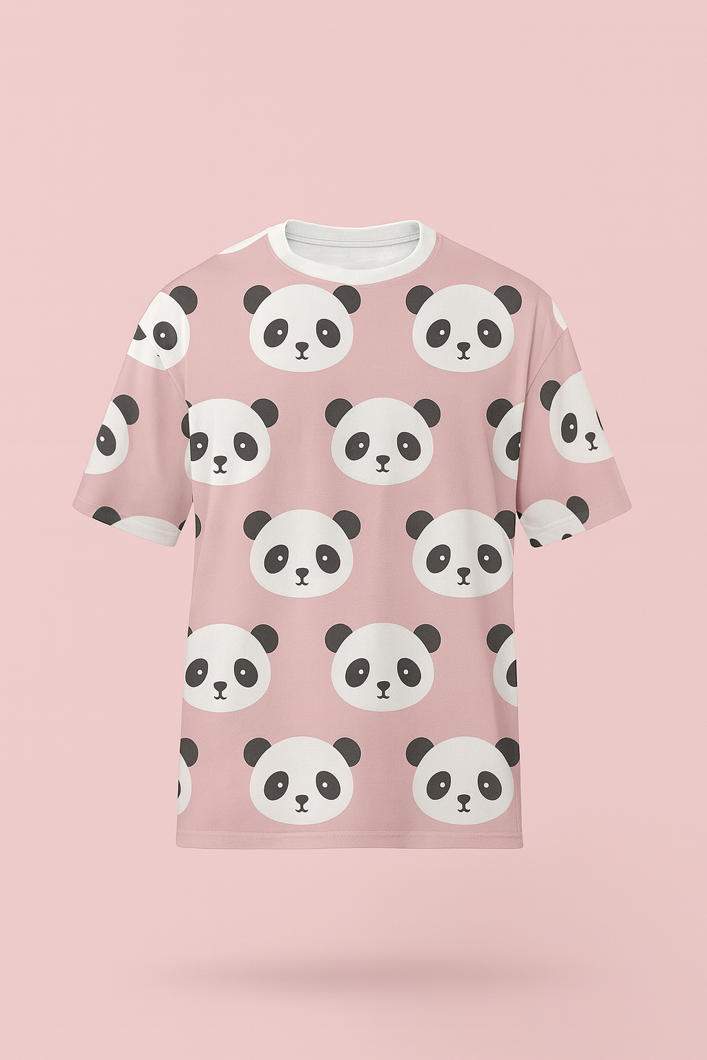Cute Panda Oversized T-shirt