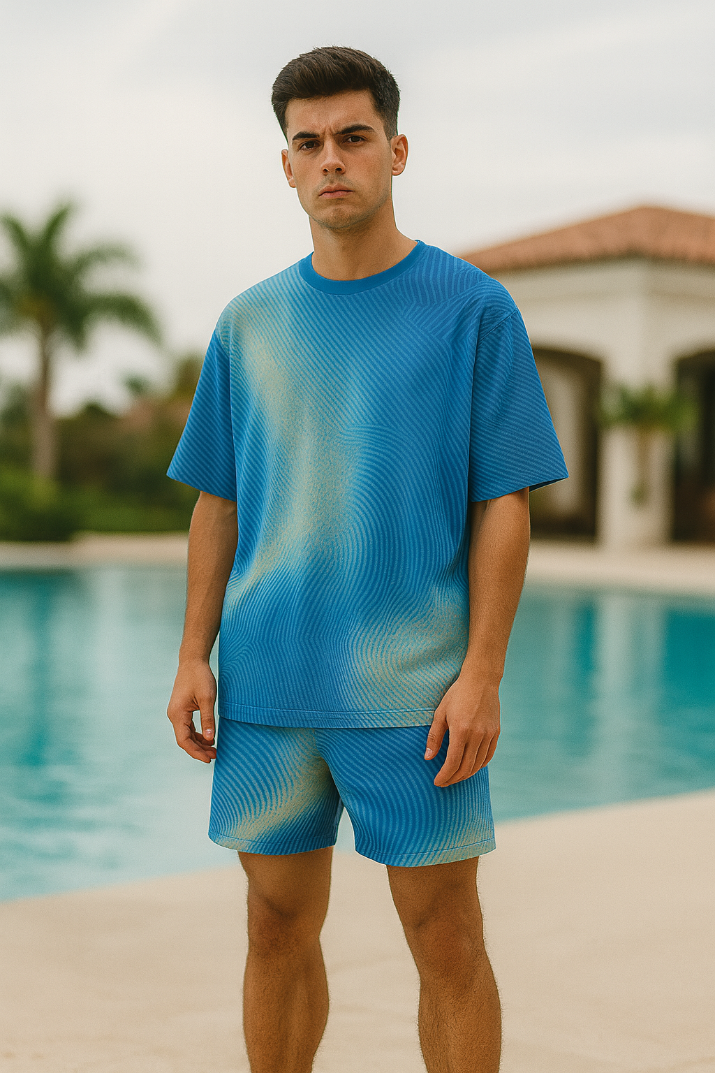 Ocean Wave Oversized T-shirt