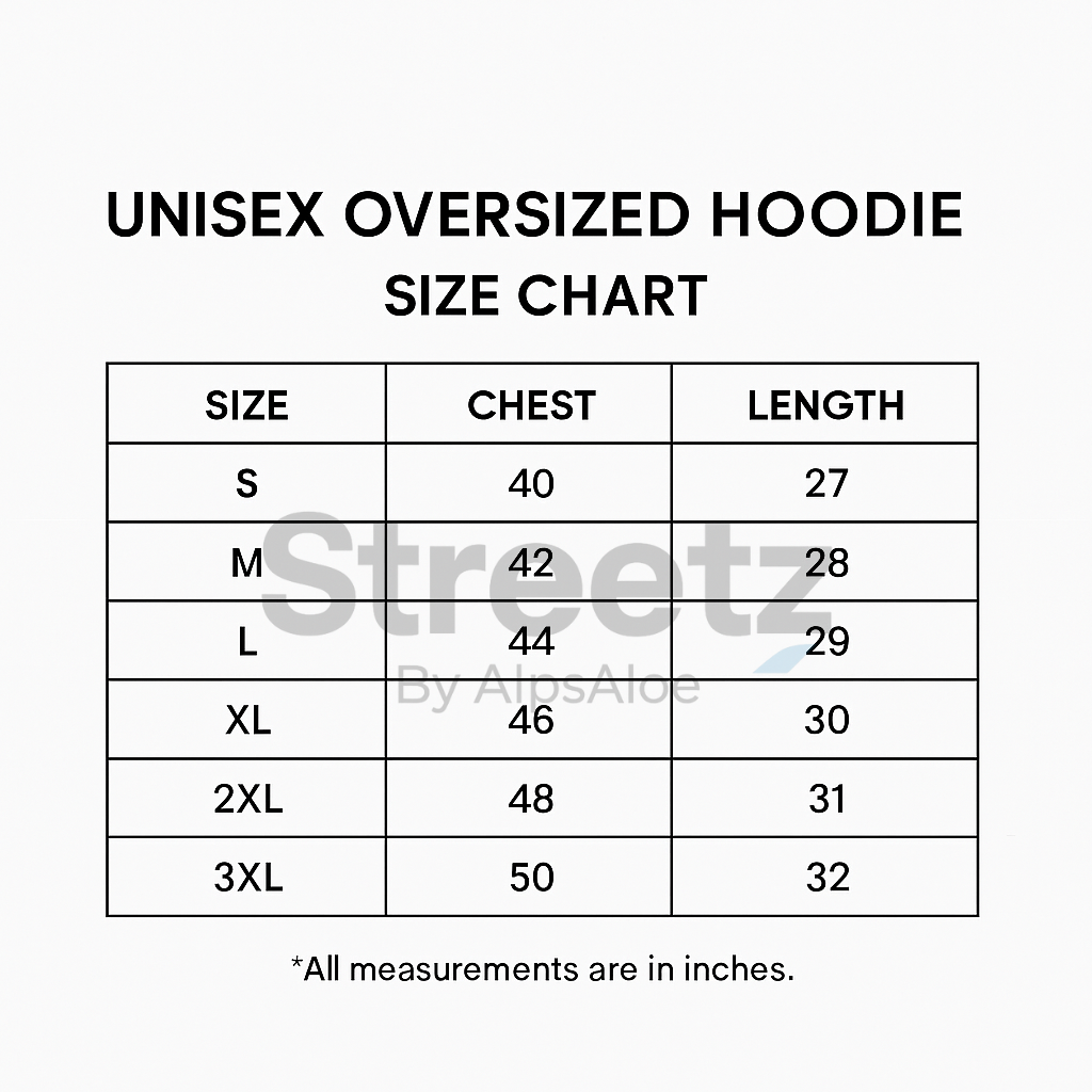 Oversized Cozy Fleece Black Unisex Hoodie