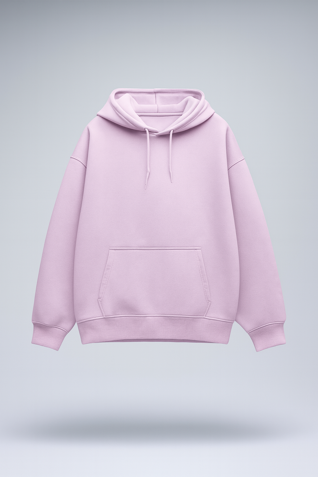 Oversized Cozy Fleece Baby Pink Unisex Hoodie