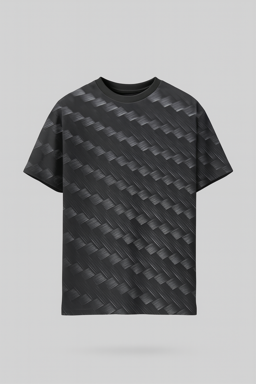 Carbon Fibre Abstract Oversized T-shirt