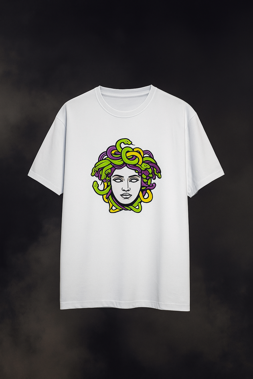 Medusa Snake Hair Art T-Shirt