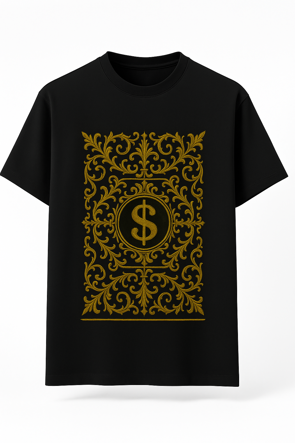 Gold Dollar Sign Premium T-Shirt