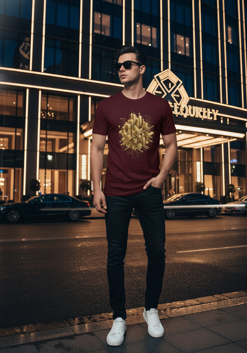 Modern India Architecture Premium T-Shirt