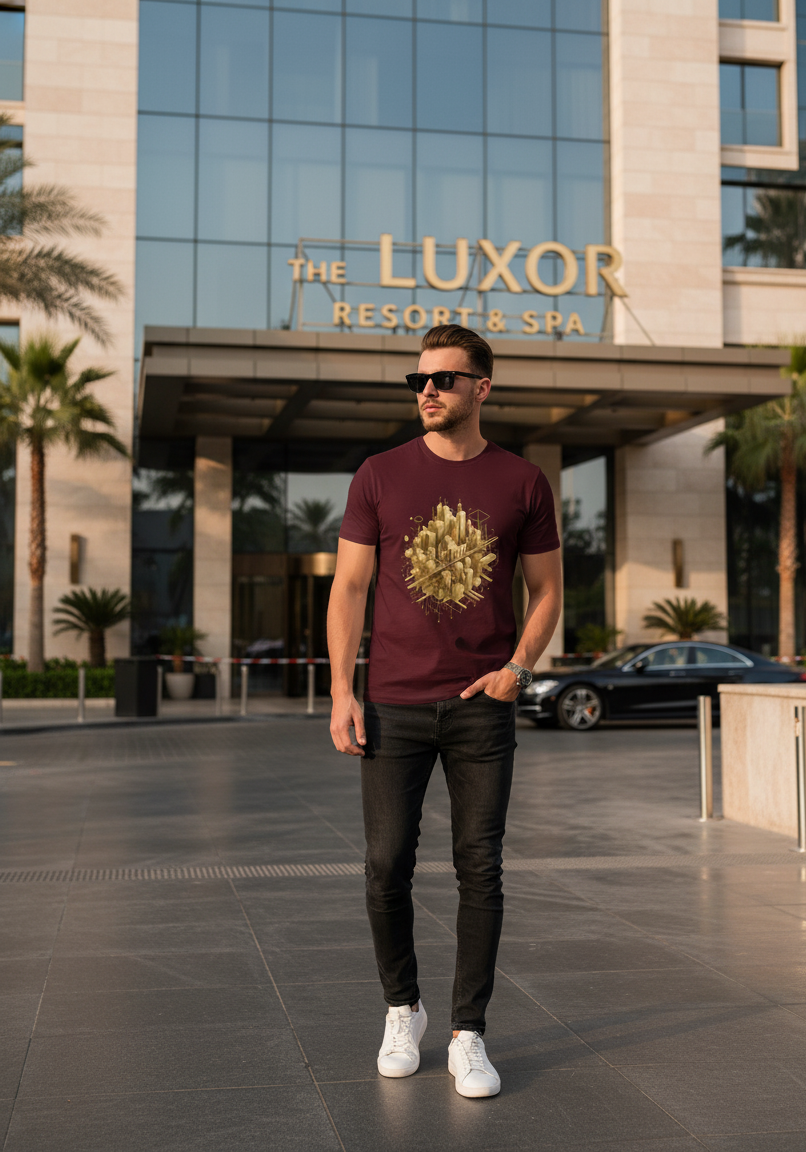 Modern India Architecture Premium T-Shirt