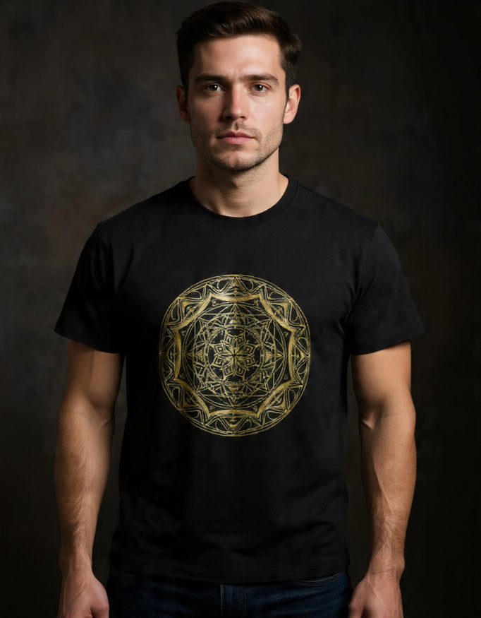 Sacred Geometry Mandala Premium T-Shirt