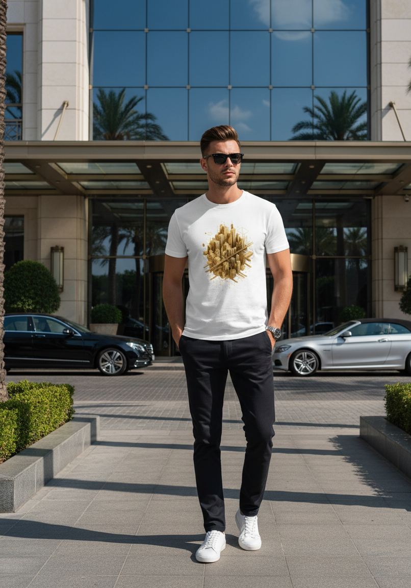 Modern India Architecture Premium T-Shirt